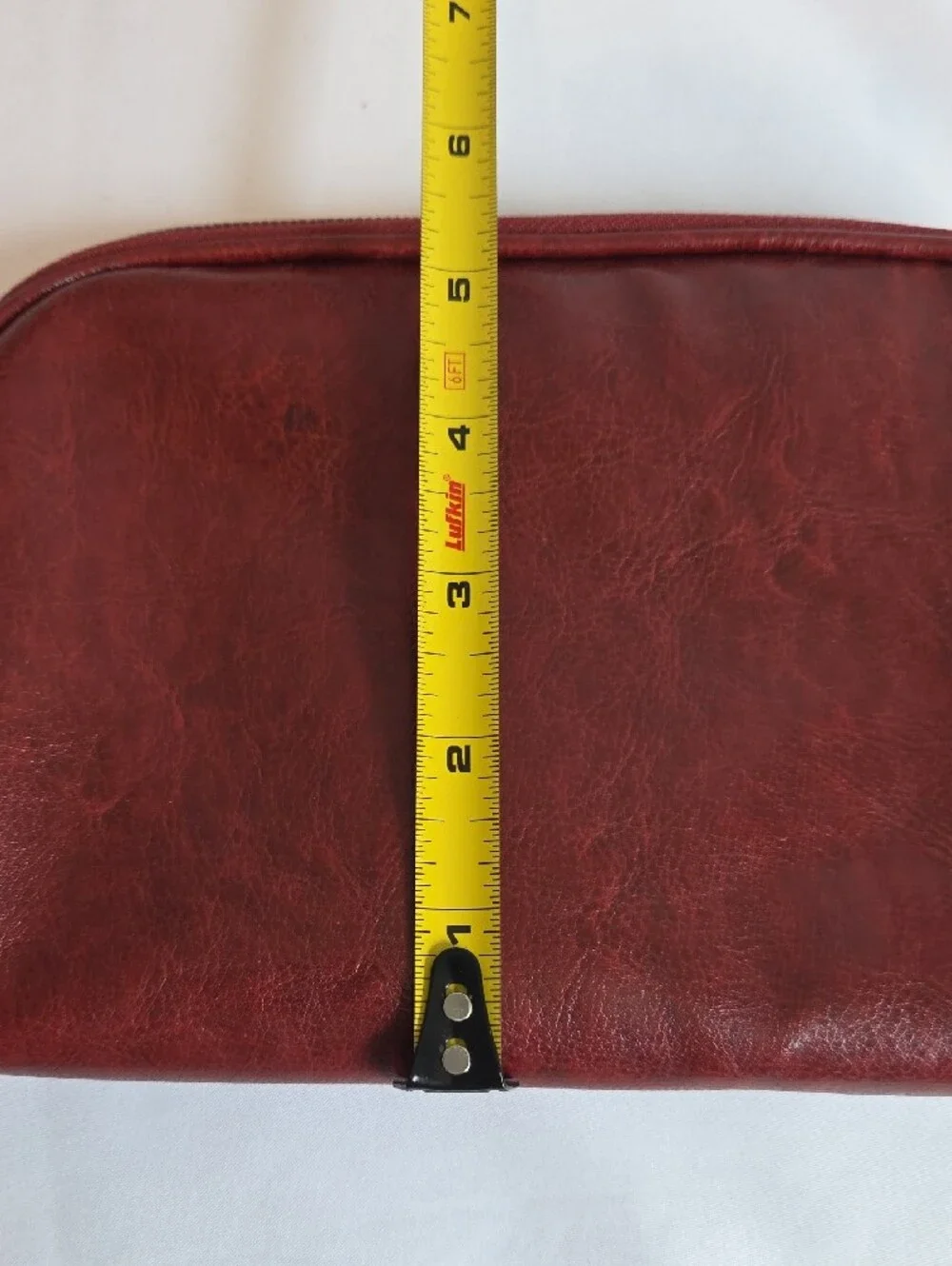 Classic Women's Crossbody Bag in Deep Burgundy